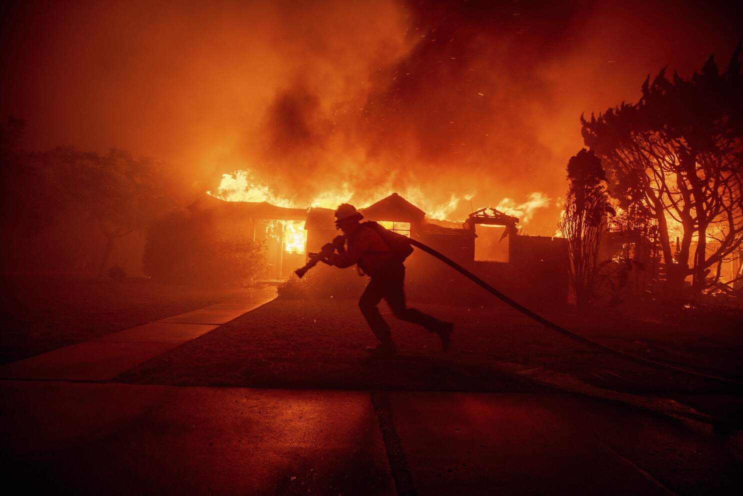 Fire near Los Angeles